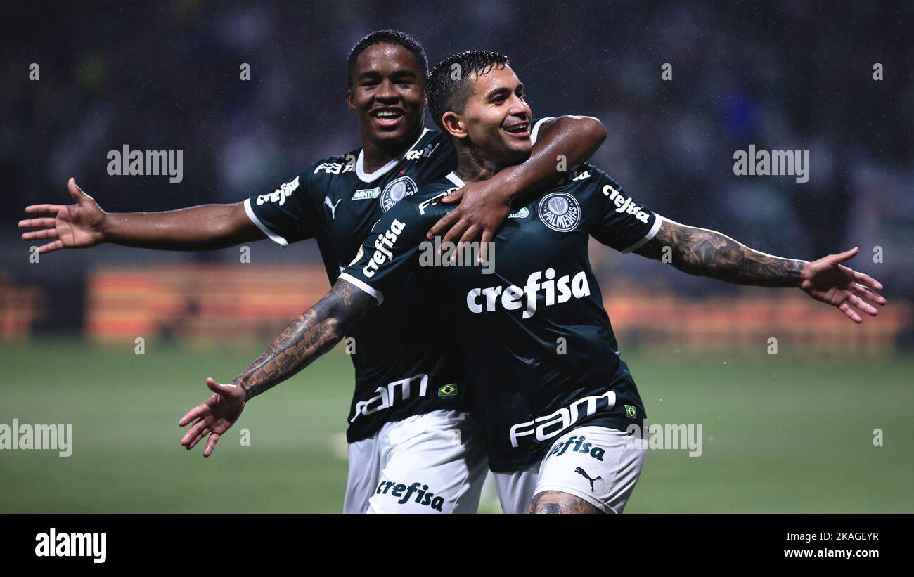 Brazil. 17th Mar, 2022. SP - Sao Paulo - 03/17/2022 - PAULISTA 2022,  PALMEIRAS X CORINTHIANS - Palmeiras player Dudu during a match against  Corinthians at the Arena Allianz Parque stadium for