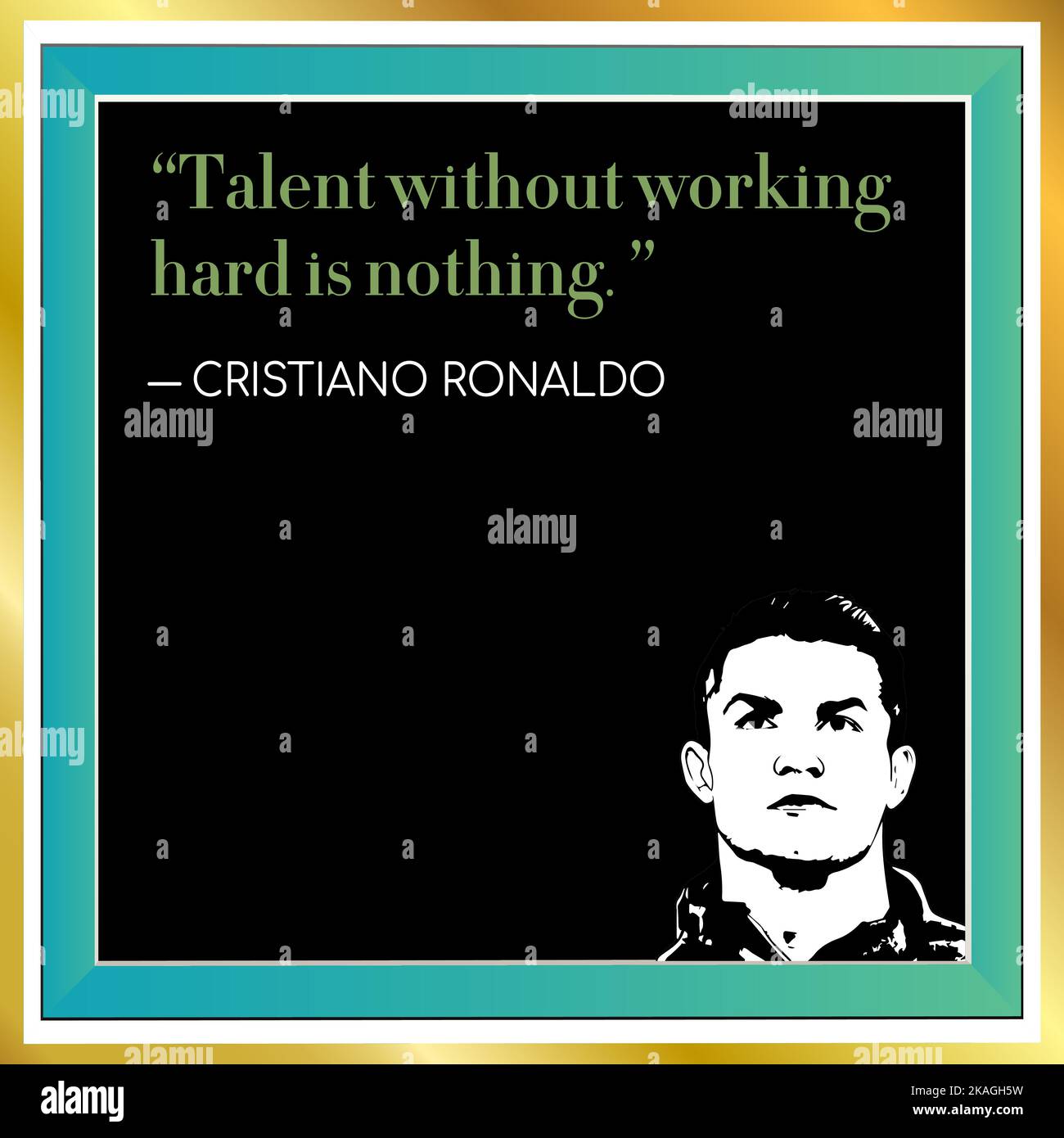 Cristiano Ronaldo Quotes For Inspiration And Motivation Portrait