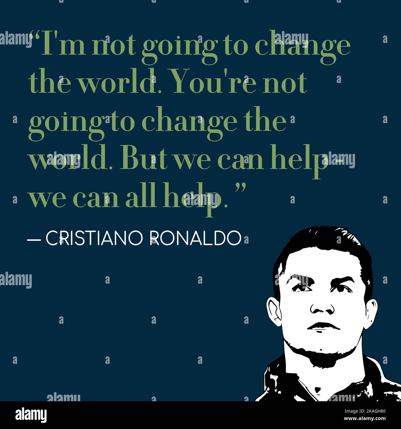 Cristiano Ronaldo Quotes For Inspiration And Motivation Portrait