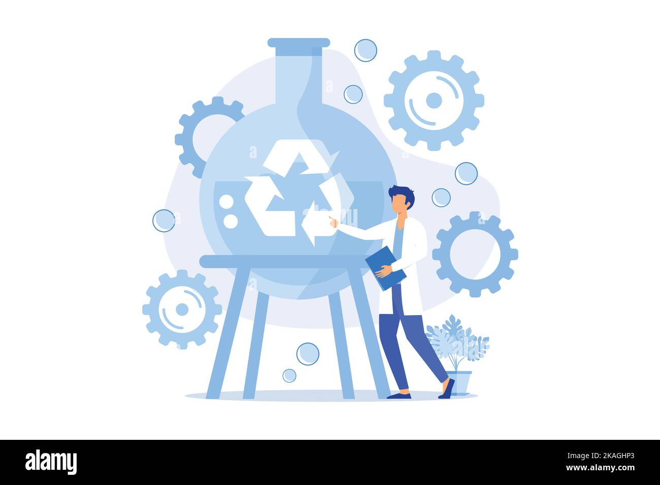 Pharmaceutical research. Chemical liquid analysis, lab testing, bio