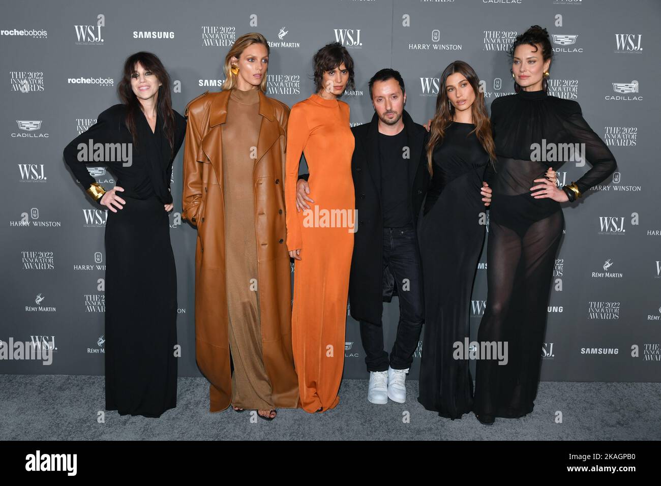 Charlotte Gainsbourg, Anja Rubik, Mica Arganaraz, Anthony Vaccarello