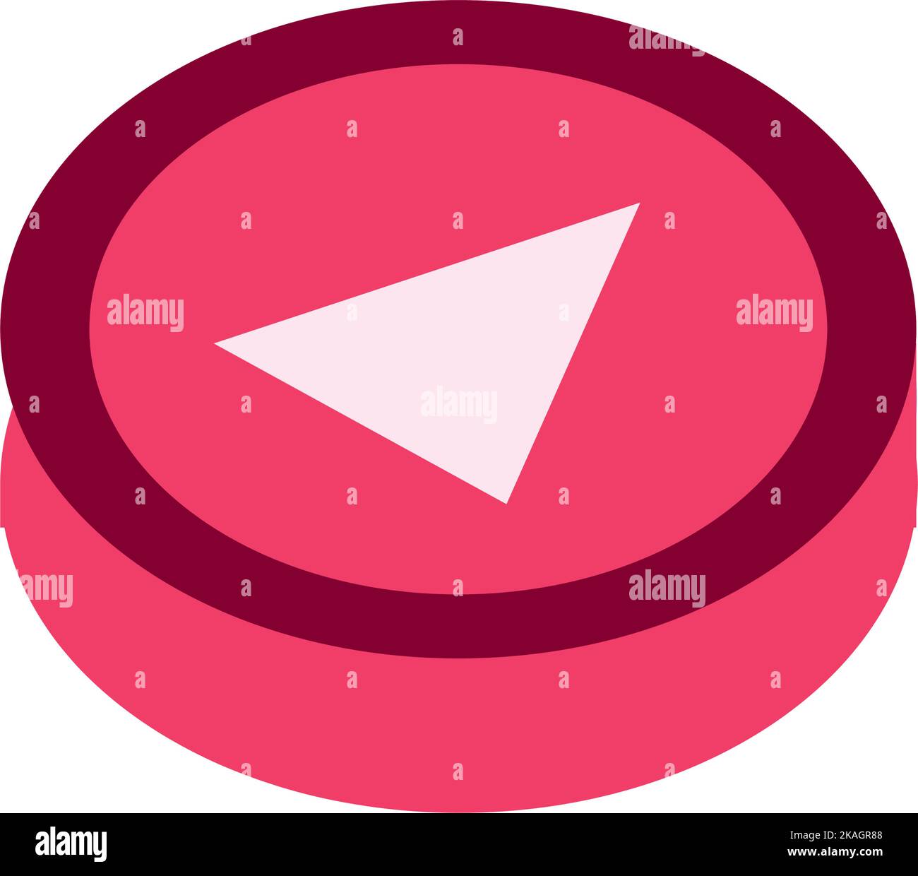 flat play button Stock Vector Image & Art - Alamy