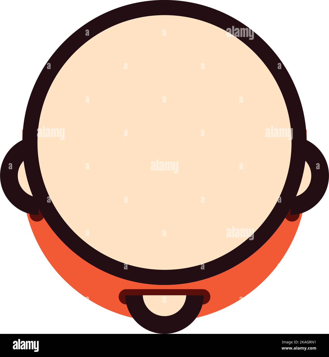 flat tamborine design Stock Vector Image & Art Alamy