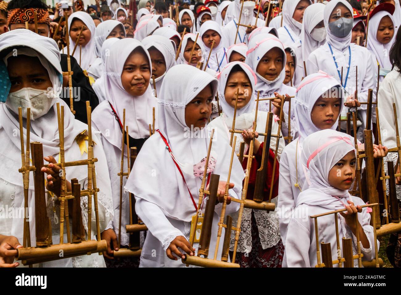 Bandung, West Java, Indonesia. 3rd Nov, 2022. Children from a number of ...