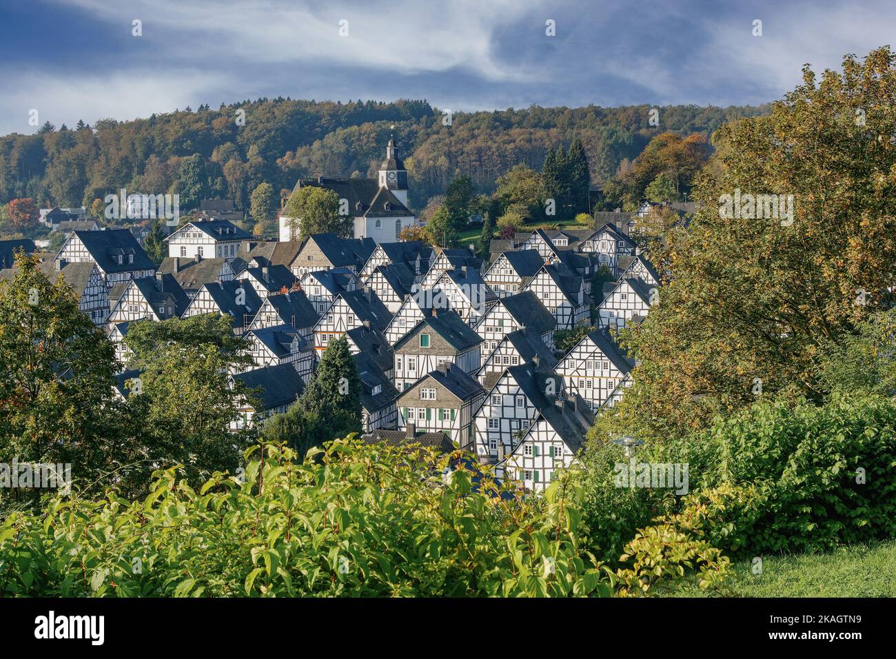 Freudenberg in Siegerland region,Germany Stock Photo