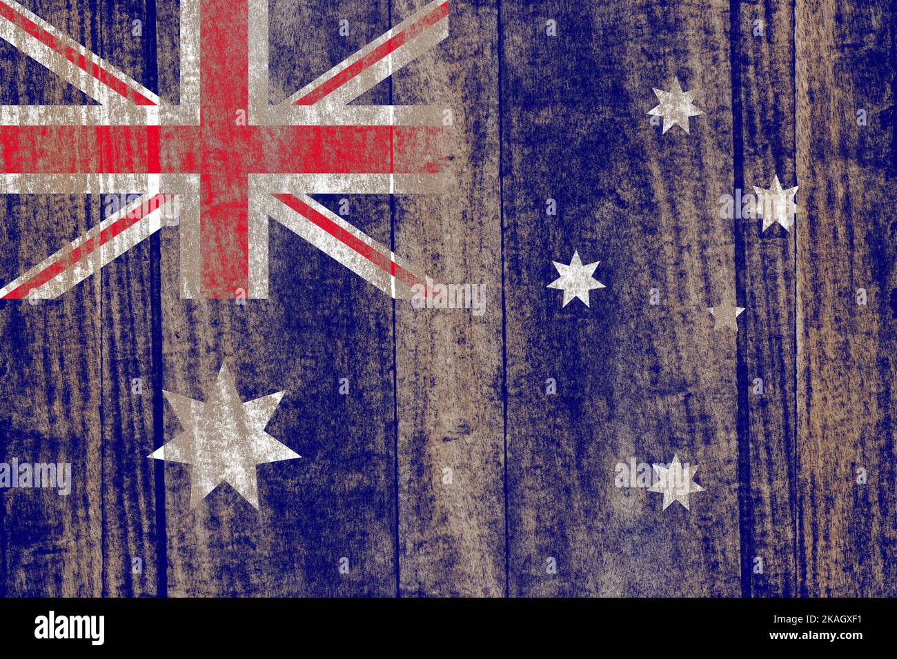 Australia flag on old background hi-res stock photography and images ...