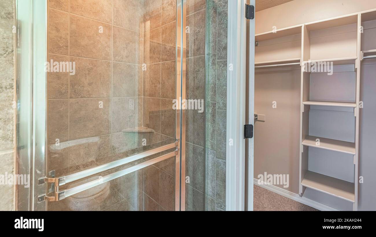Complete with a walk-in wardrobe, a full shower, and a