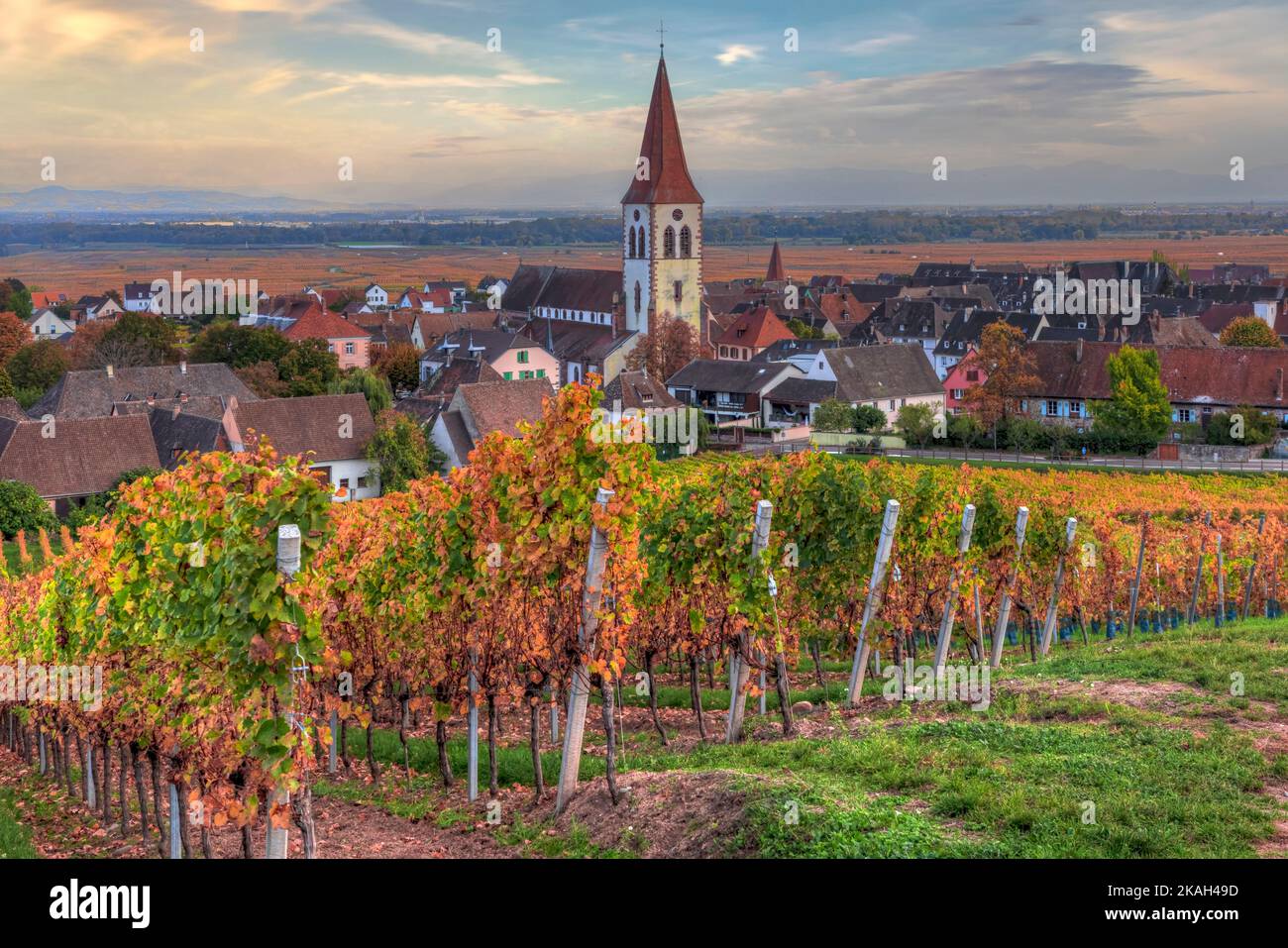 Ammerschwihr, Alsace, Haut-Rhin, Grand Est, France Stock Photo