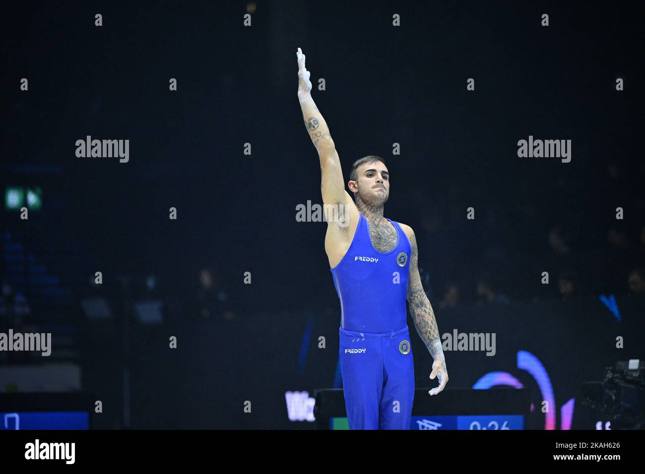 Liverpool, Italy. 02nd Nov, 2022. Nicola Bartolini (ITA) during