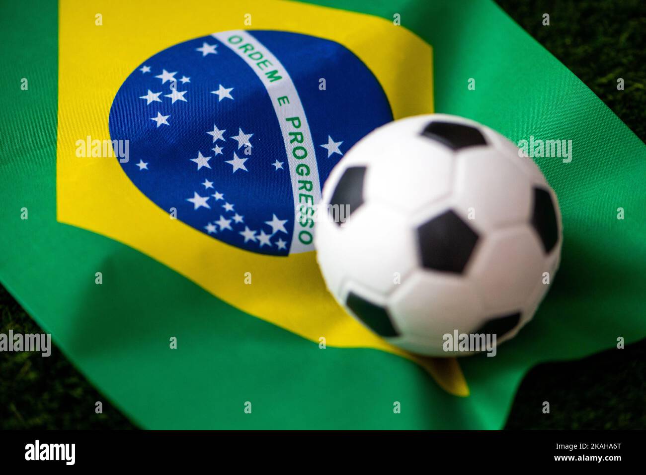 Brazil national football team. National Flag on green grass and soccer ball. Football wallpaper for Championship and Tournament in 2022. World interna Stock Photo - Alamy Brazil national football team. National Flag on green grass and soccer ball. Football wallpaper for Championship and Tournament in 2022. World interna Stock Photo - Alamy