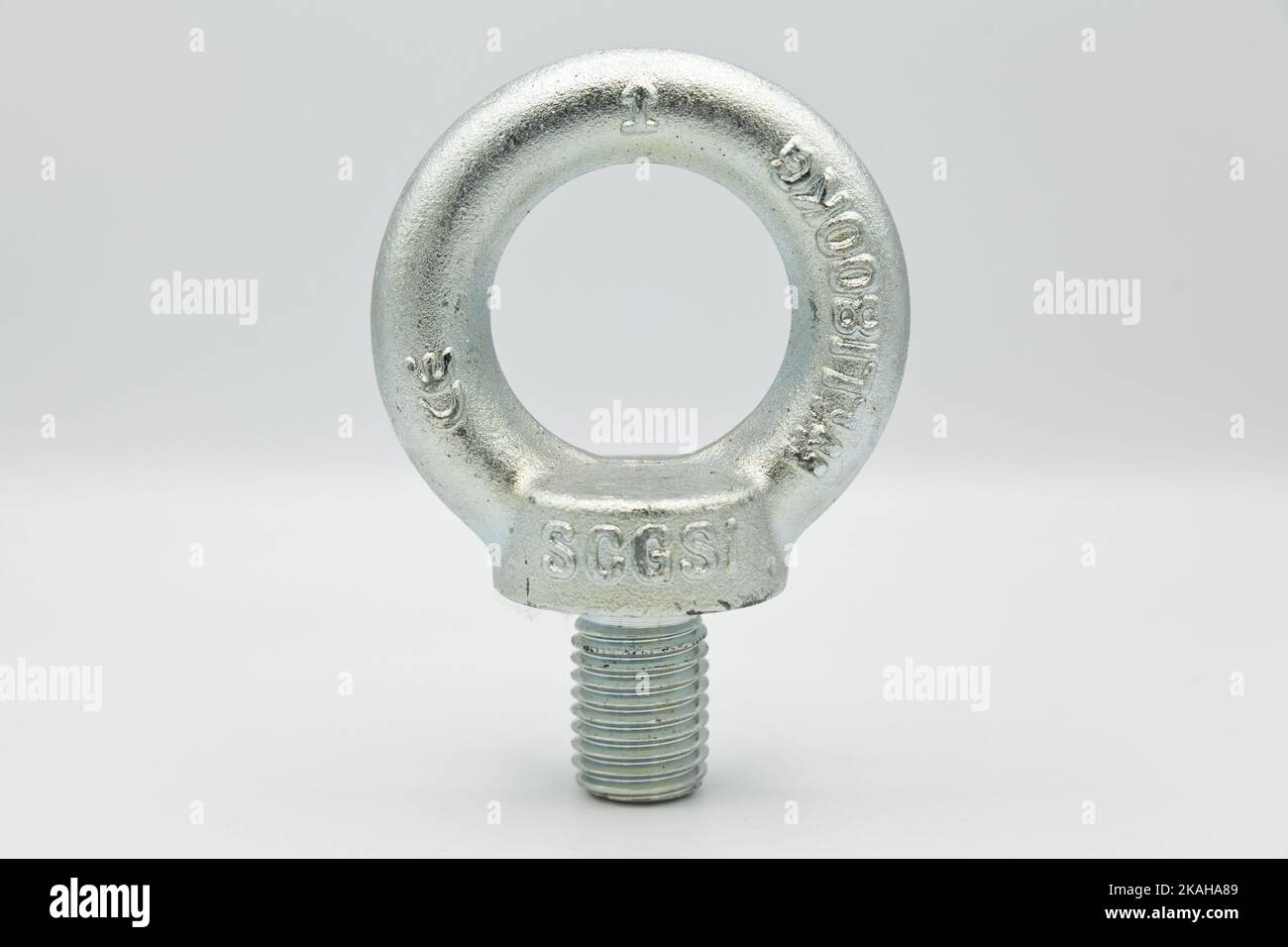 Galvanized steel metal with metric eye bolt, CE certified in accordance