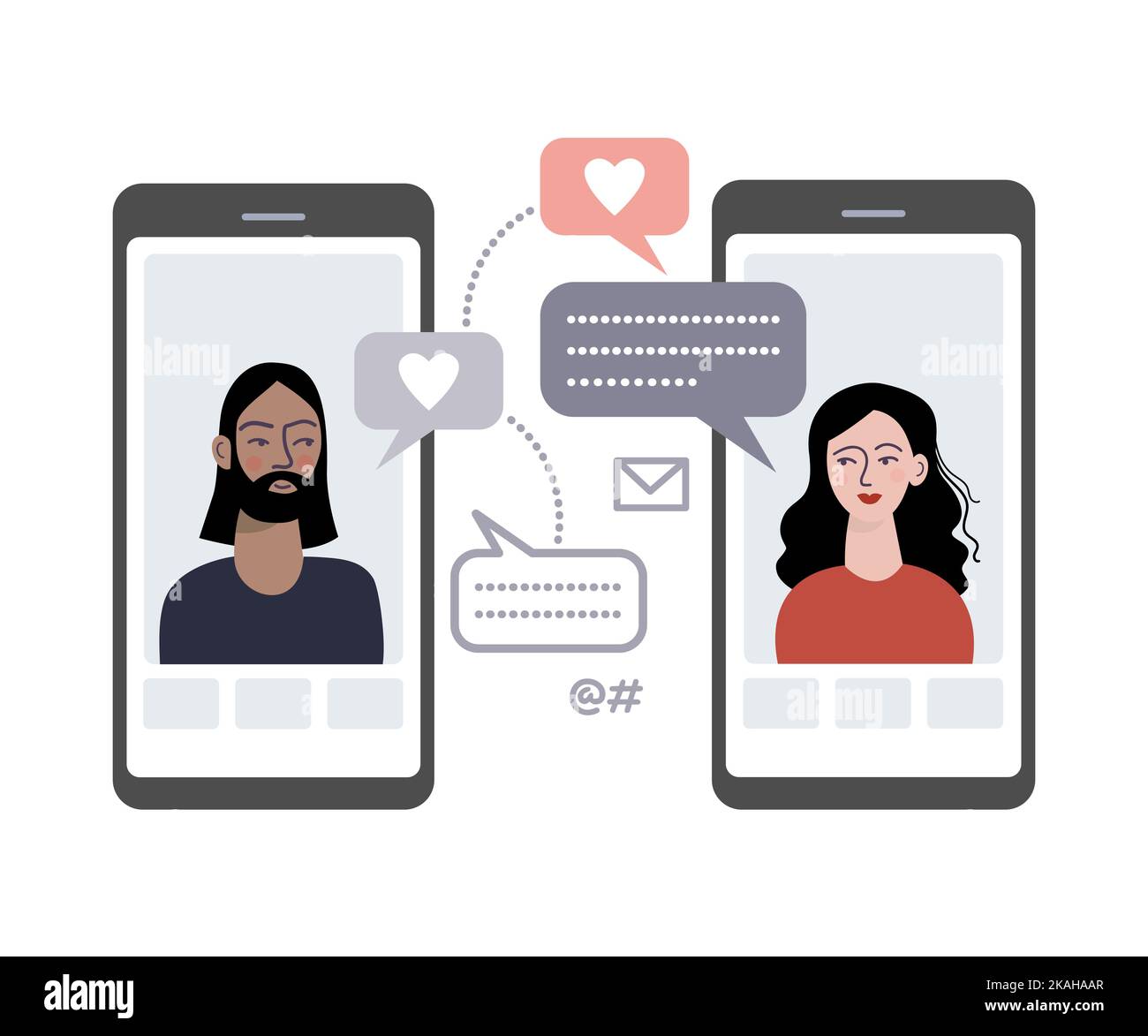 Technology discussion Stock Vector Images - Alamy