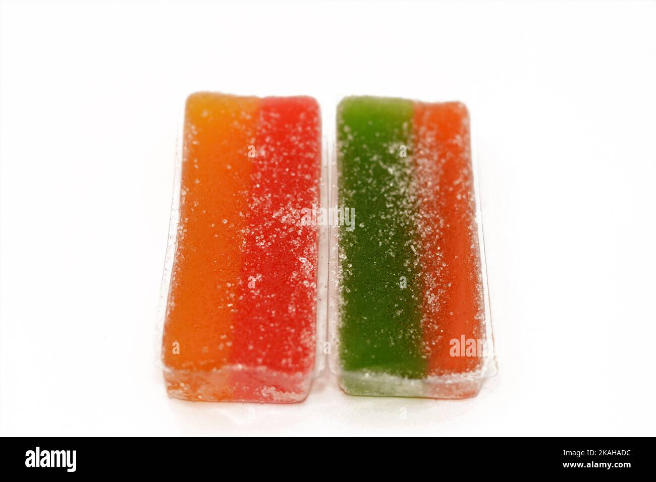 plain jelly colorful taffycandy sweets with flavors covered with sugar, Egyptian cultural