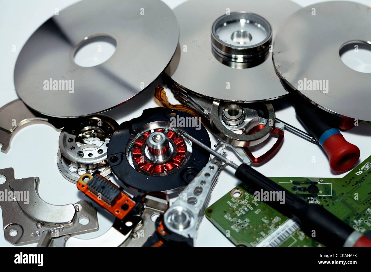 Damaged hard disk hi-res stock photography and images - Alamy