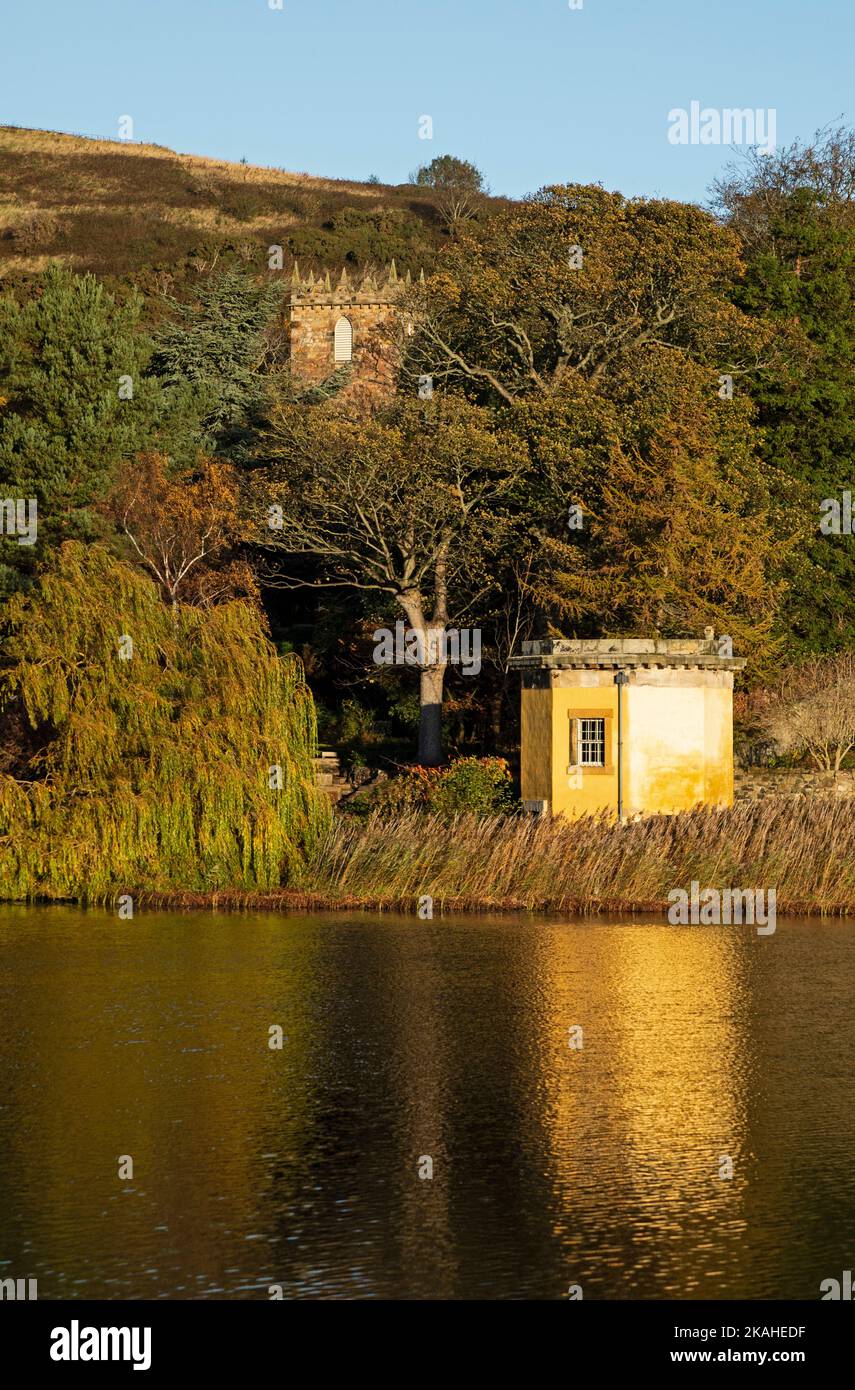 Duddingston, Edinburgh, Scotland, UK. 3rd November 2022. Autumn colour
