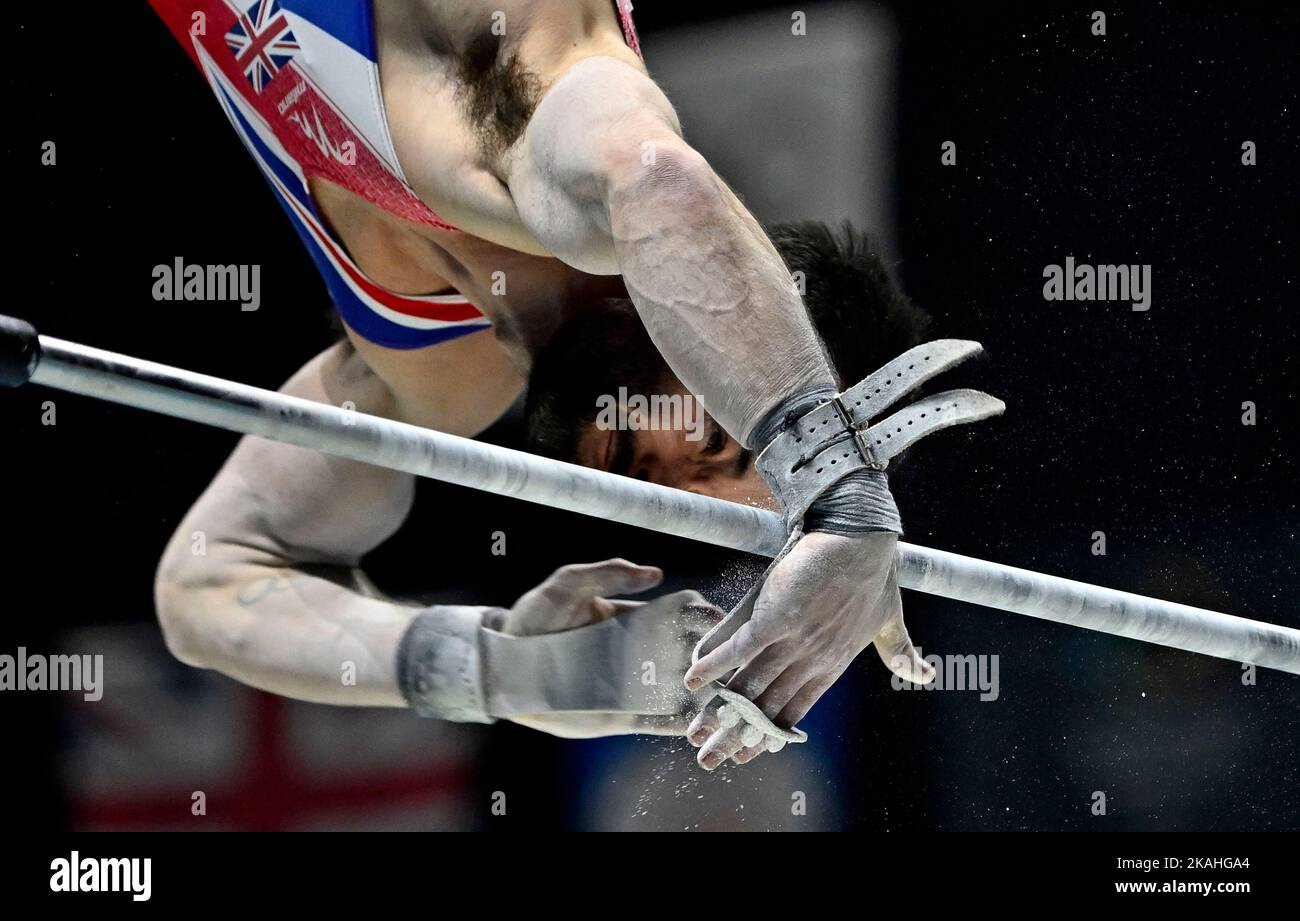 Liverpool, United Kingdom. 02nd Nov, 2022. World gymnastics championships 2022. The M&S Bank