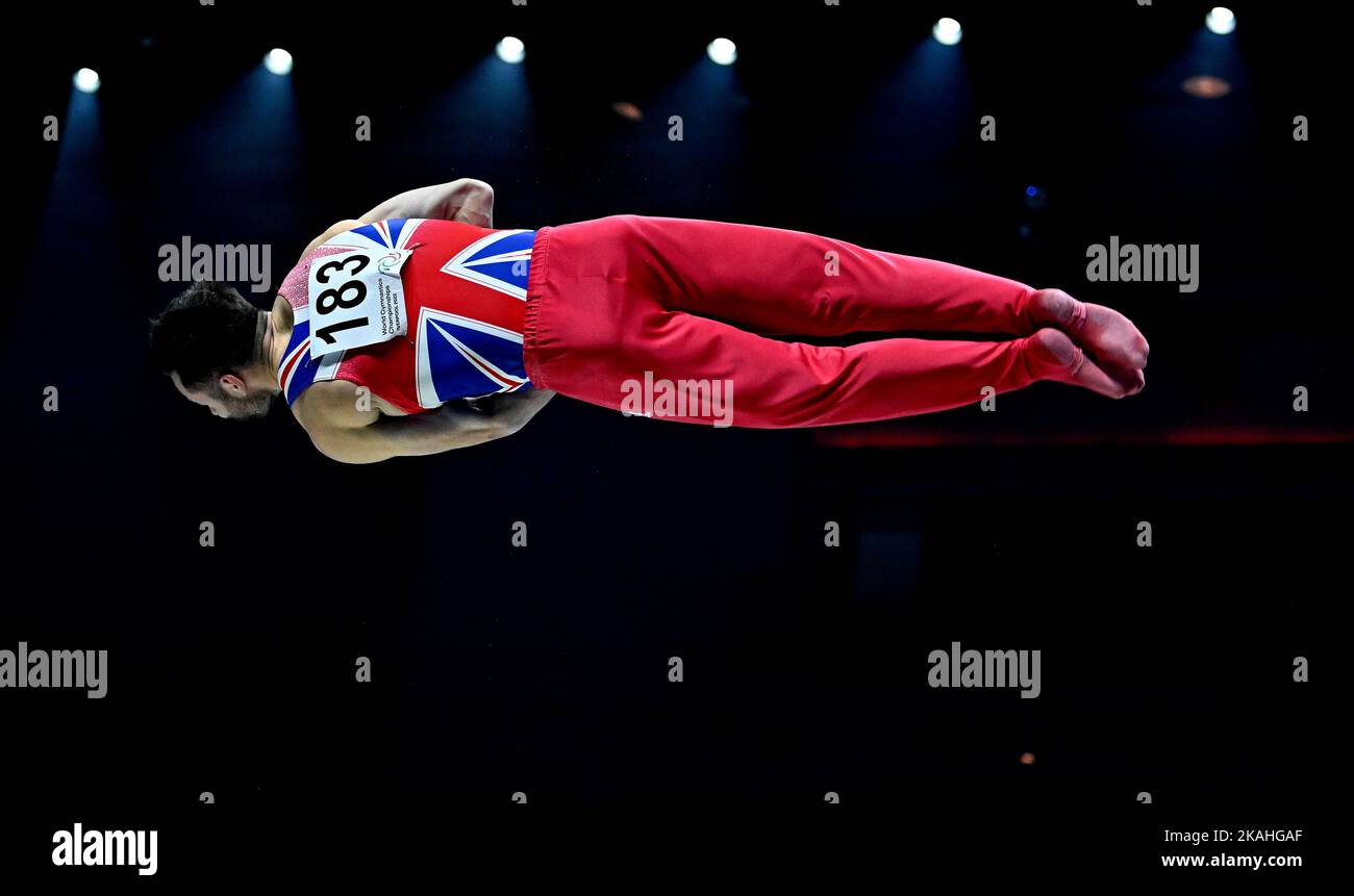 Liverpool, United Kingdom. 02nd Nov, 2022. World gymnastics championships 2022. The M&S Bank