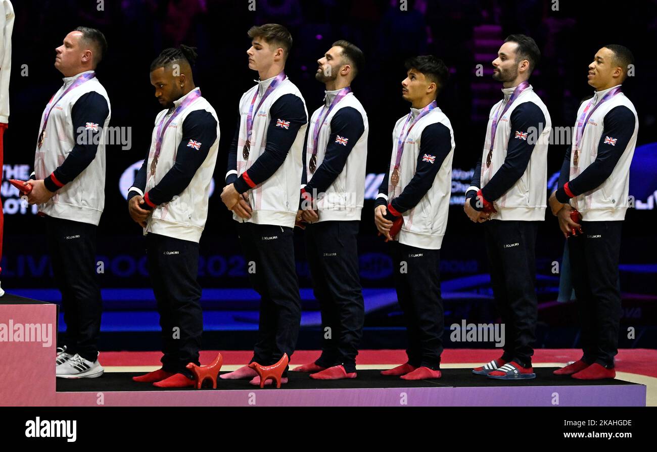 Liverpool, United Kingdom. 02nd Nov, 2022. World gymnastics