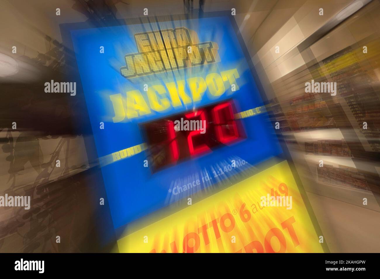 Theme picture EUROJACKPOT. Eurojackpot is a number lottery that has