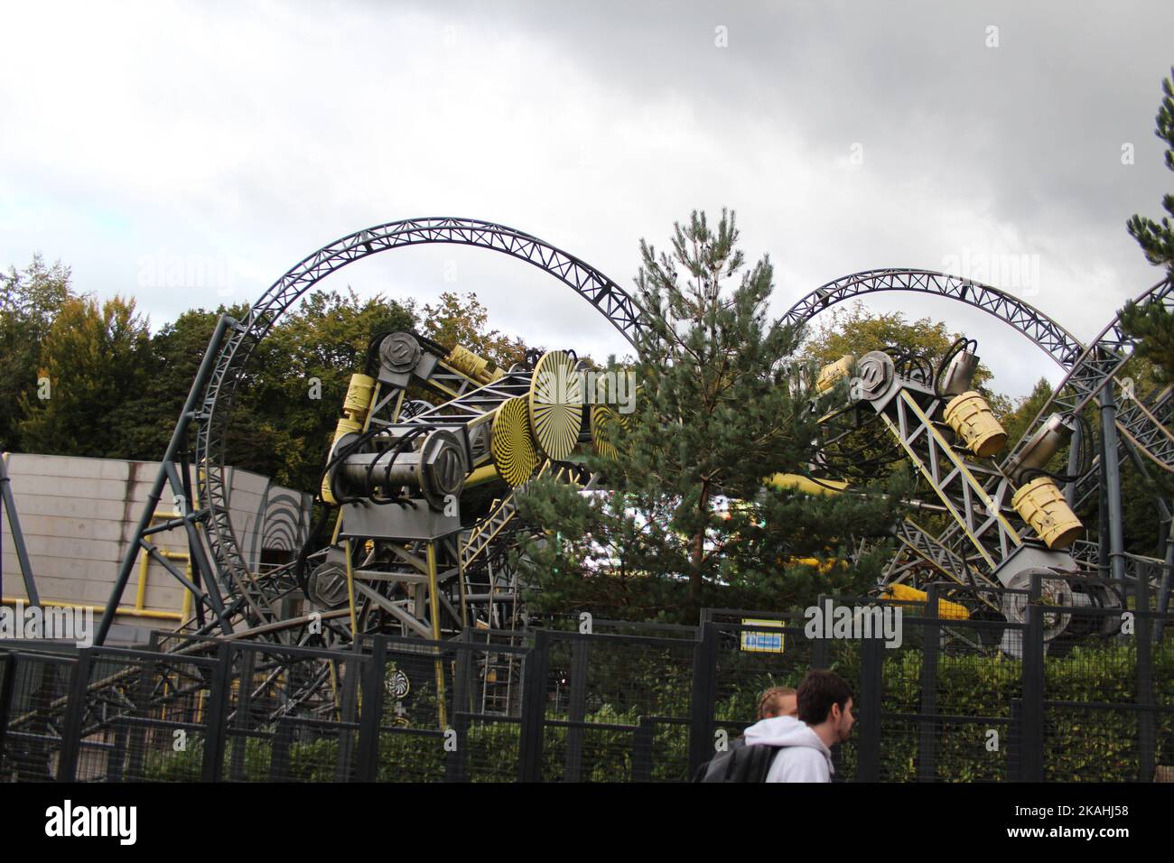 Alton Towers Theme Park Stock Photo Alamy