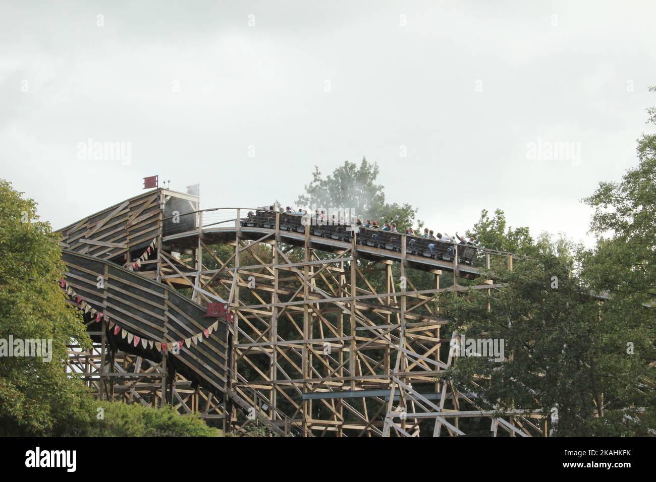 Alton Towers Theme Park Stock Photo