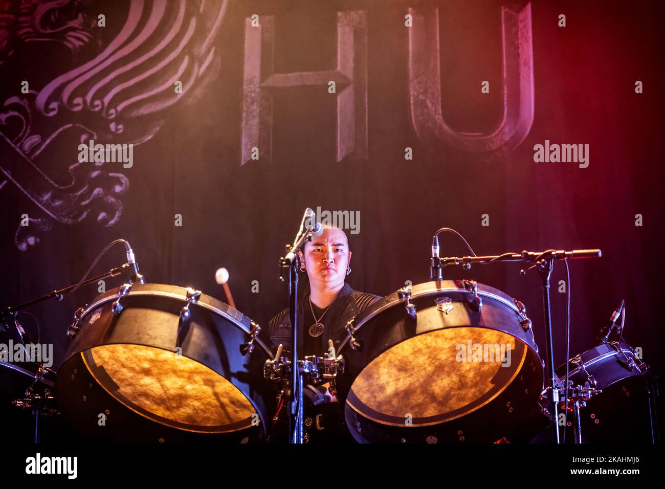 Oslo, Norway. 30th, October 2022. The Mongolian folk metal band The HU