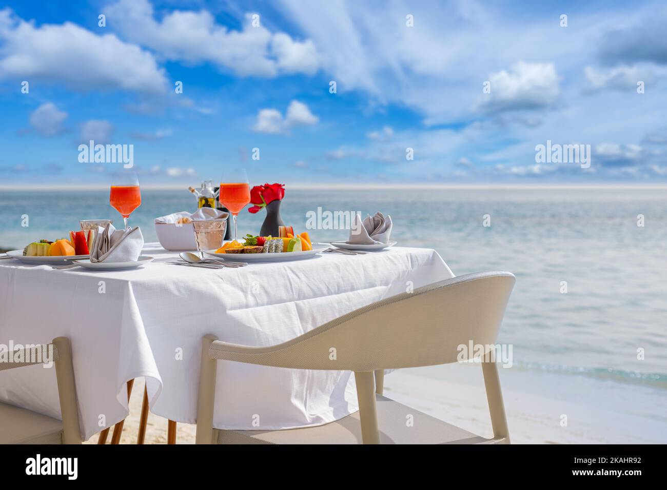 Breakfast in resort swimming pool, floating breakfast in luxury