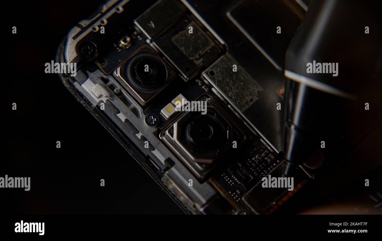 Extreme close up circuit board hi-res stock photography and images - Alamy