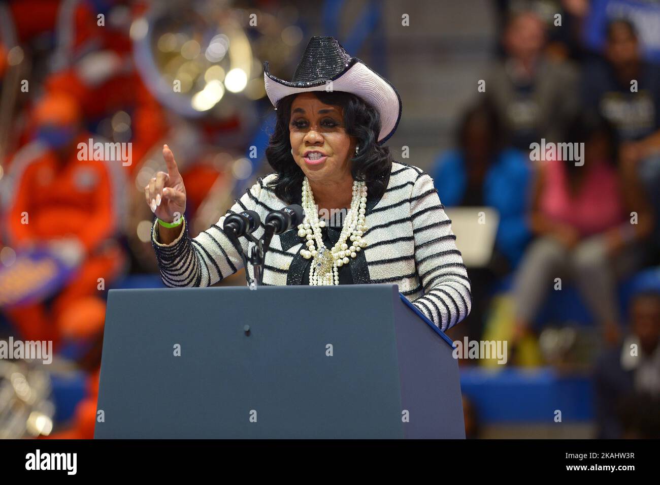 Congresswoman Frederica Wilson, D-Fla., speaks before during a rally at ...