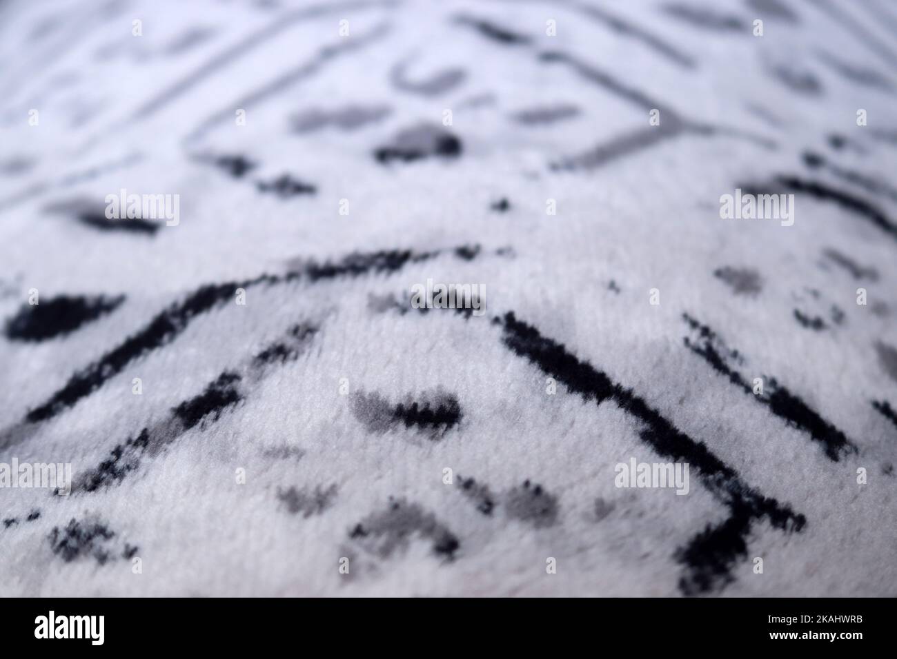 Close-up of decorative carpet models Stock Photo