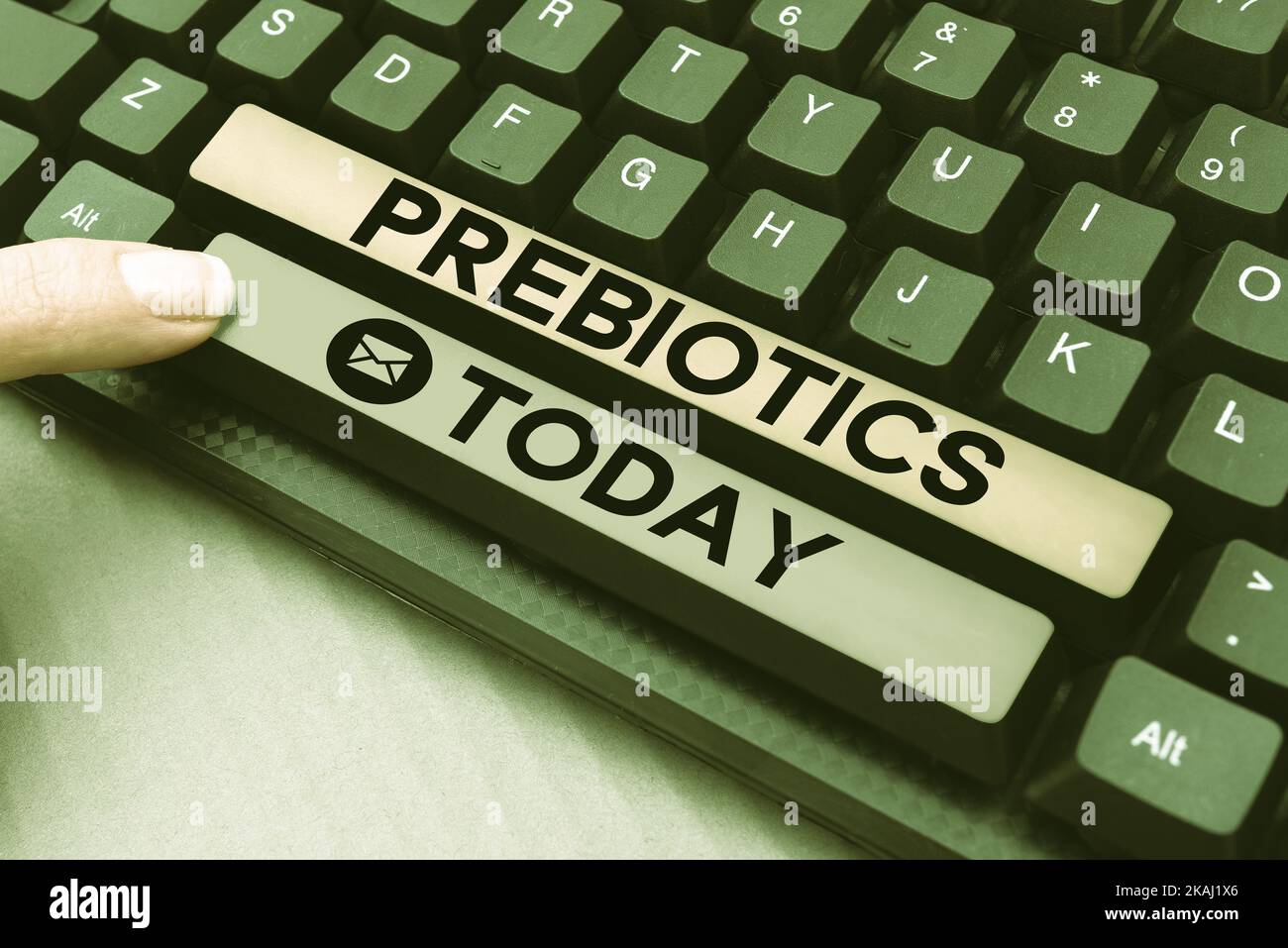 Sign displaying Prebiotics. Word Written on inclination or prejudice ...