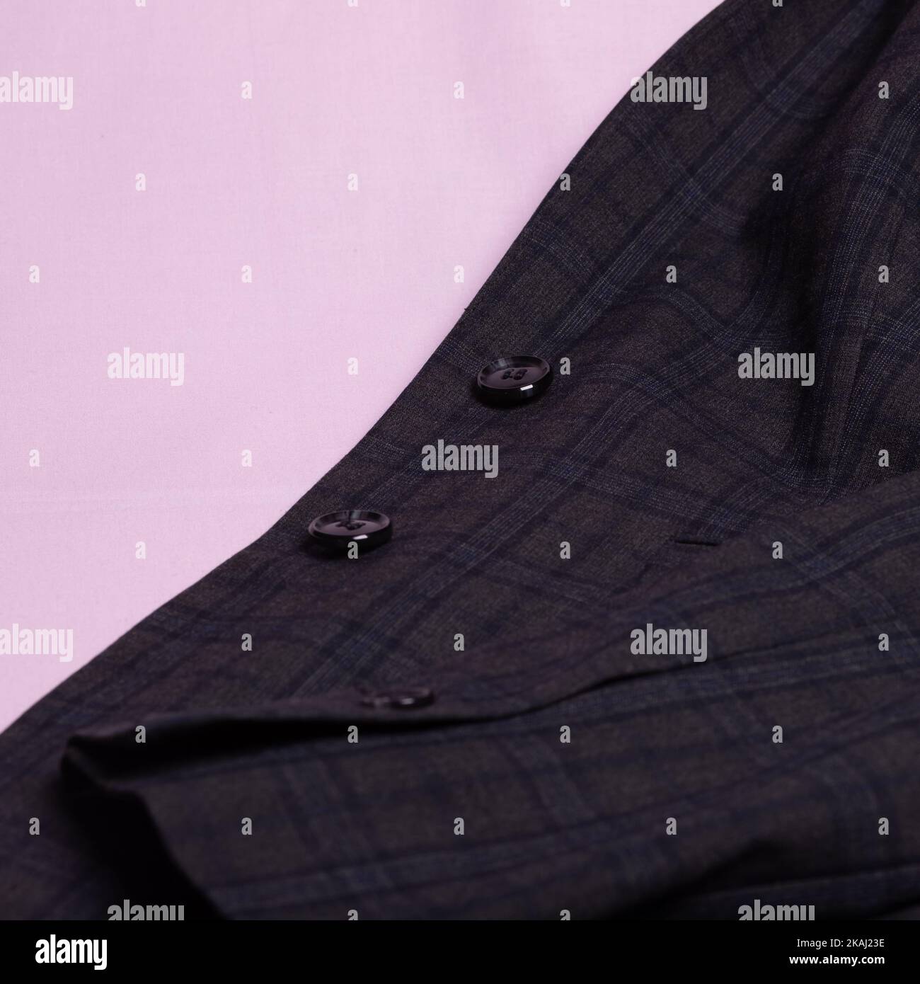 7. Two buttons on the jacket Stock Photo - Alamy