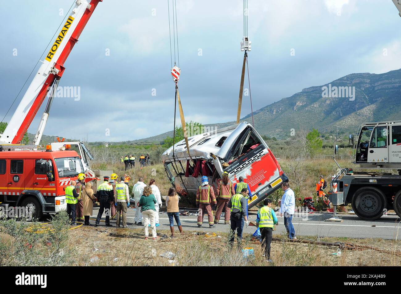 Erasmus bus crash photo 1