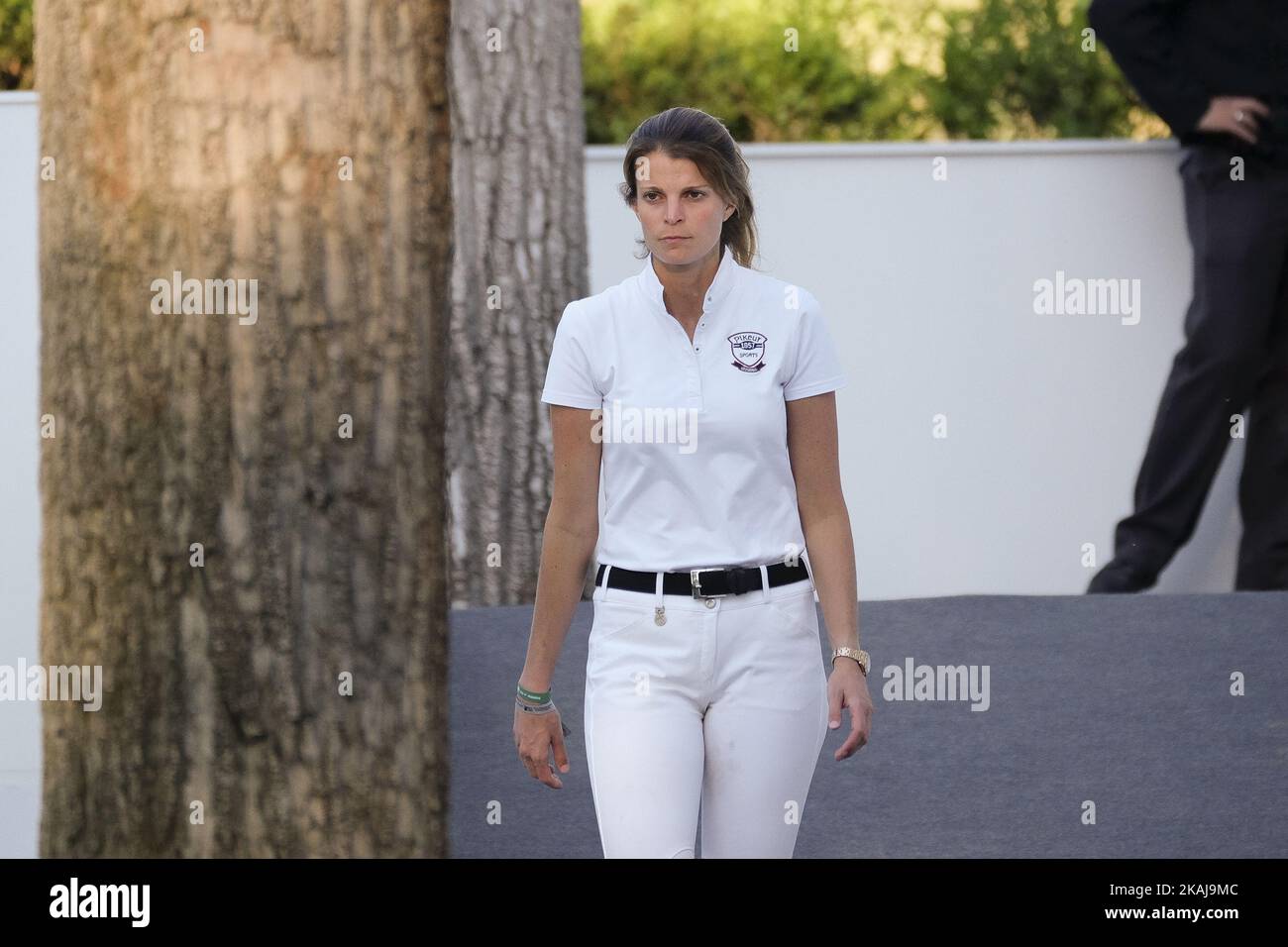 Athina Onassis attends Global Champion Tour Horse Tournament on May 20, 2016 in Madrid, Spain. ** Stock Photo