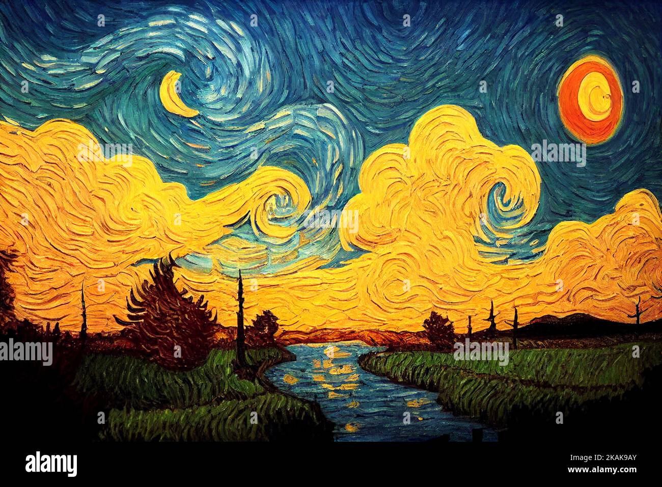 Illustration van gogh hires stock photography and images Alamy