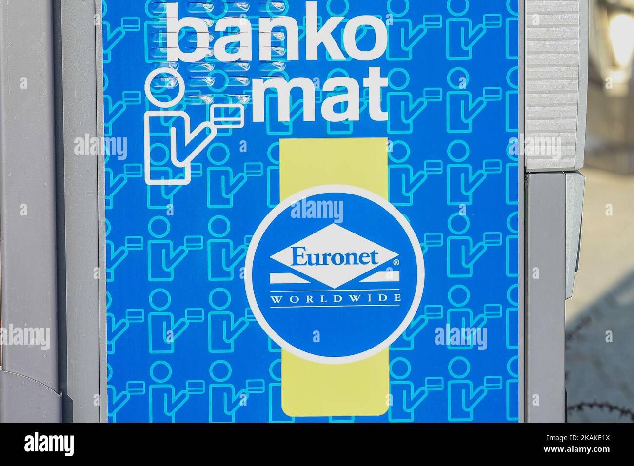 Worldwide ATM is seen on 27 January 2017 in Gdynia, Poland