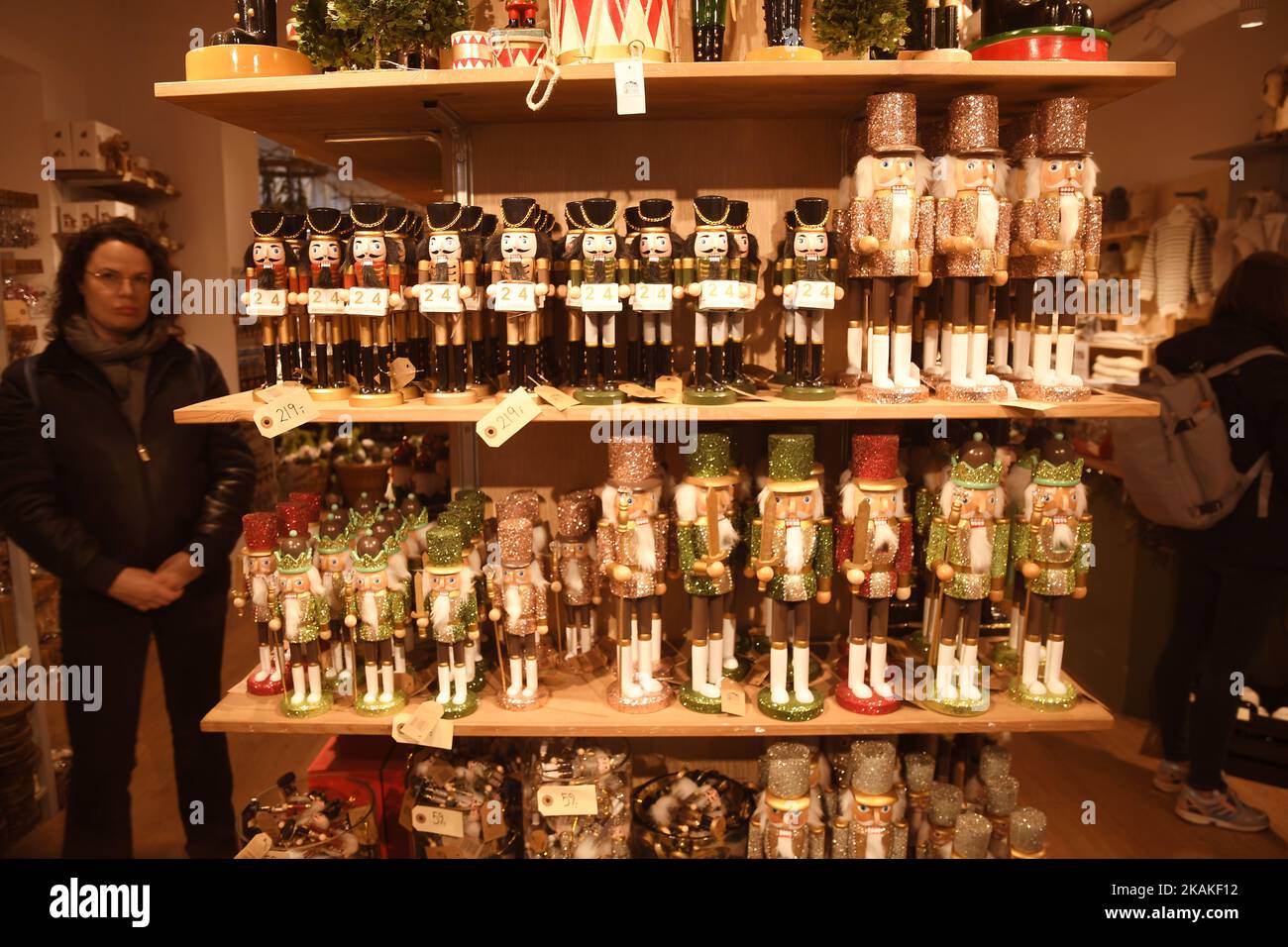 Copenhagen/Denmark/03 November 2022/ Christmas items on sale at ...