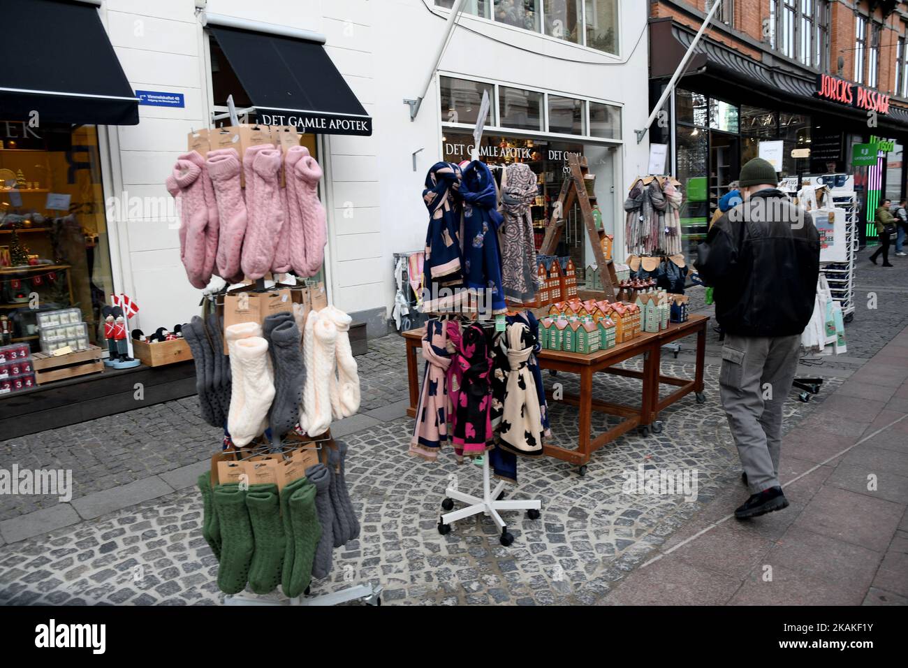 Copenhagen/Denmark/03 November 2022/ Christmas items on sale at ...