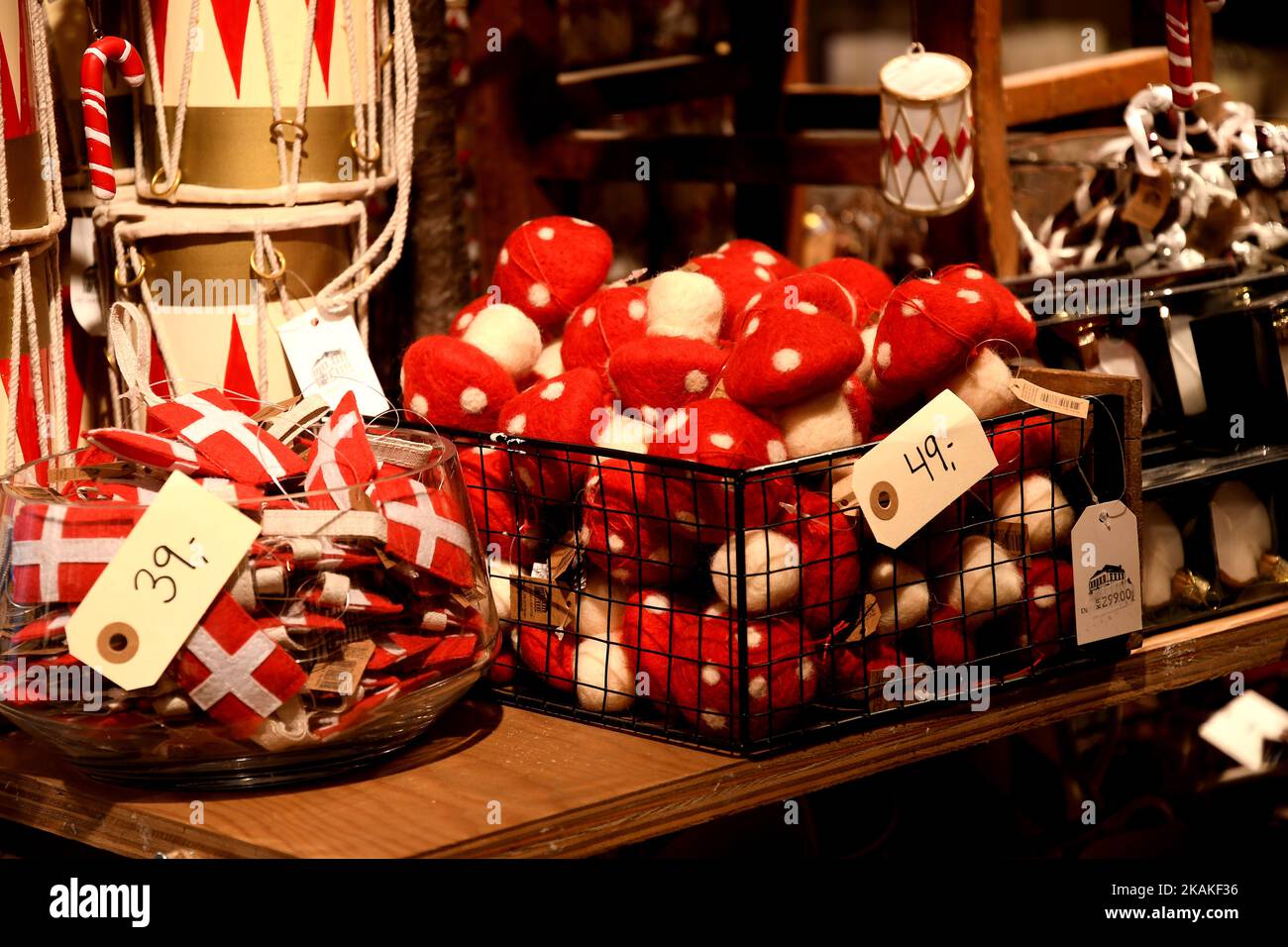 Copenhagen/Denmark/03 November 2022/ Christmas items on sale at ...
