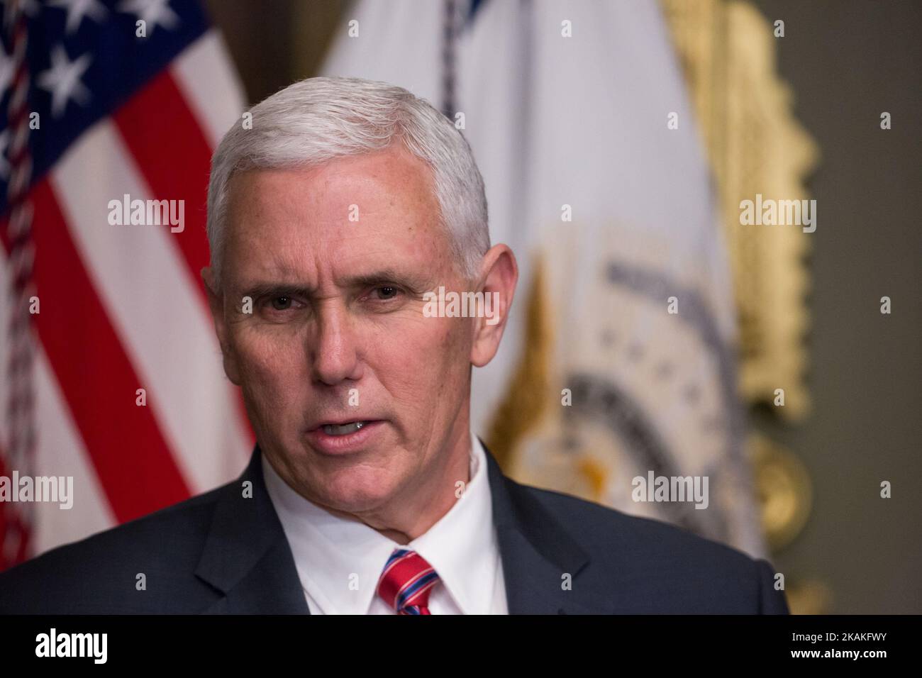 On Tuesday, January 31, U.S. Vice President Mike Pence conducted a