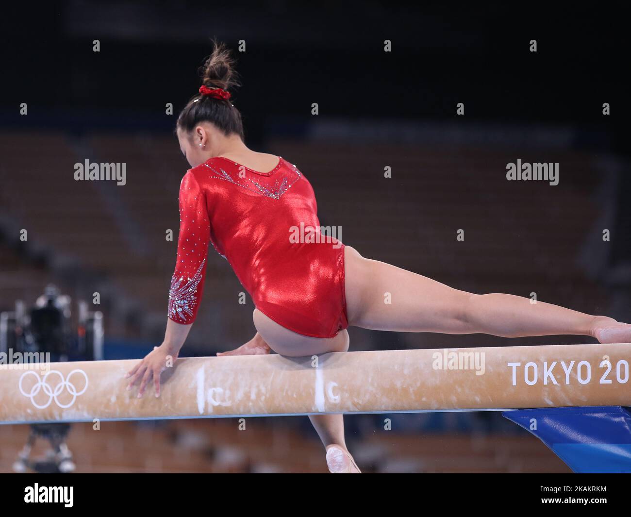 AUGUST 03rd, 2021 TOKYO, JAPAN Sunisa LEE of United States performs