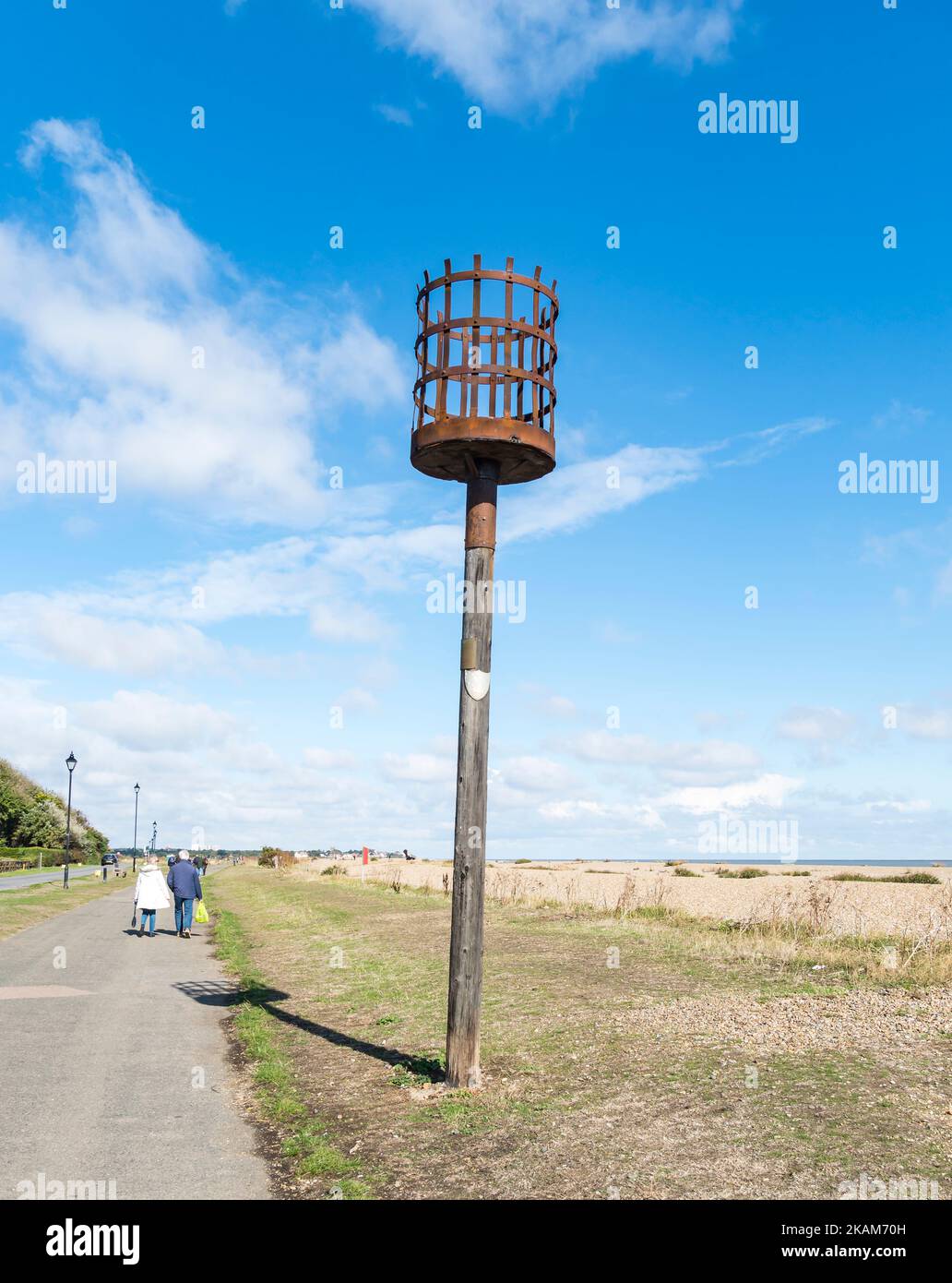 Fire beacon Aldeburgh beach Sufffolk 2022 Stock Photo - Alamy