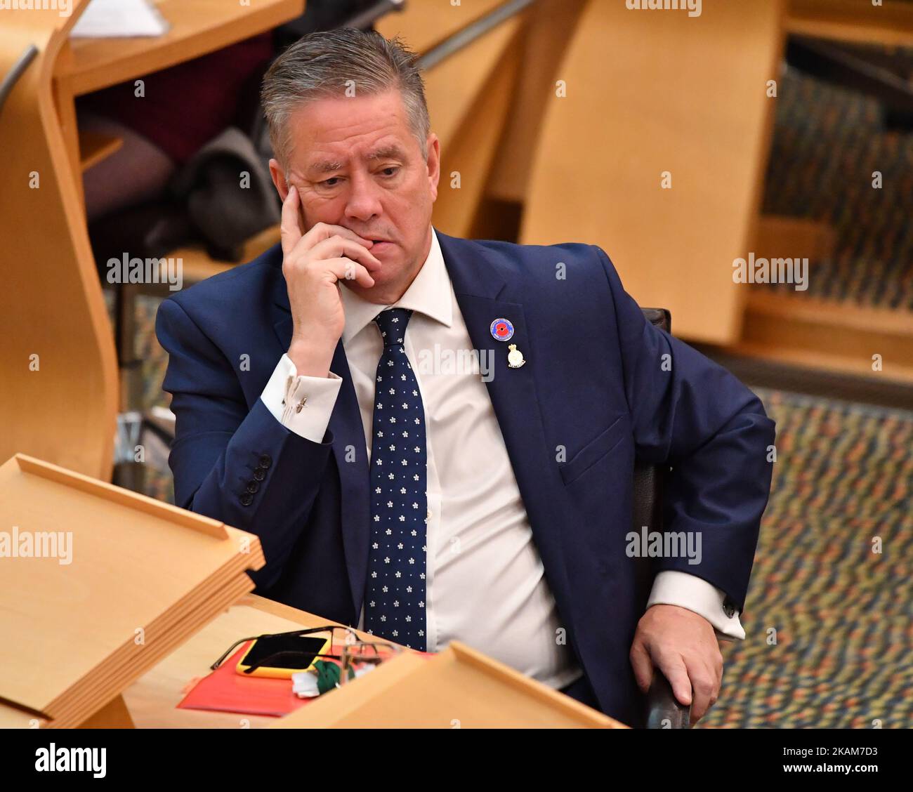 Edinburgh, Scotland, UK. 3rd Nov, 2022. PICTURED Keith Brown MSP