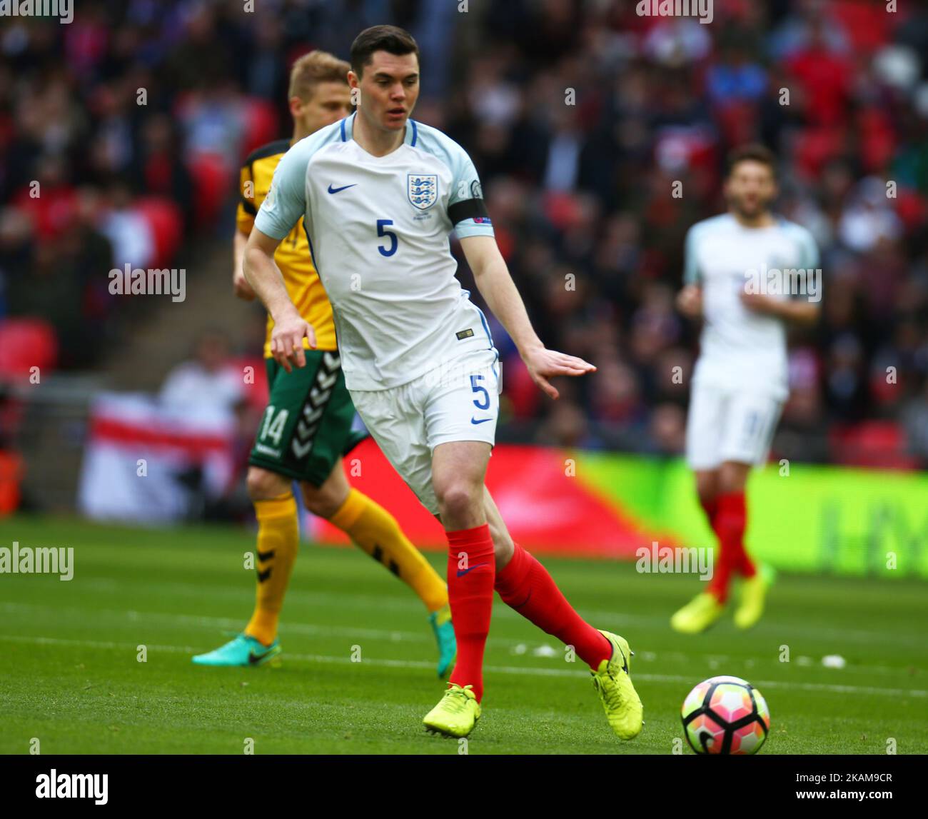 England's Micheal Keane during FIFA World Cup Qualfying European