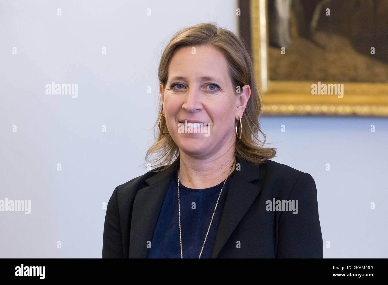 CEO of YouTube Susan Wojcicki before meeting with President of Poland