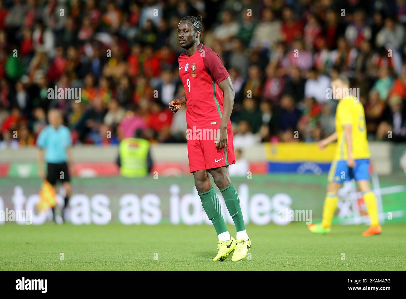 Portugals forward Eder during the FIFA 2018 World Cup friendly match between Portugal v Sweden at Estadio dos Barreiros on March 28, 2017 in Funchal, Madeira, Portugal. (Photo by Bruno Barros / DPI / NurPhoto ) *** Please Use Credit from Credit Field *** Stock Photo