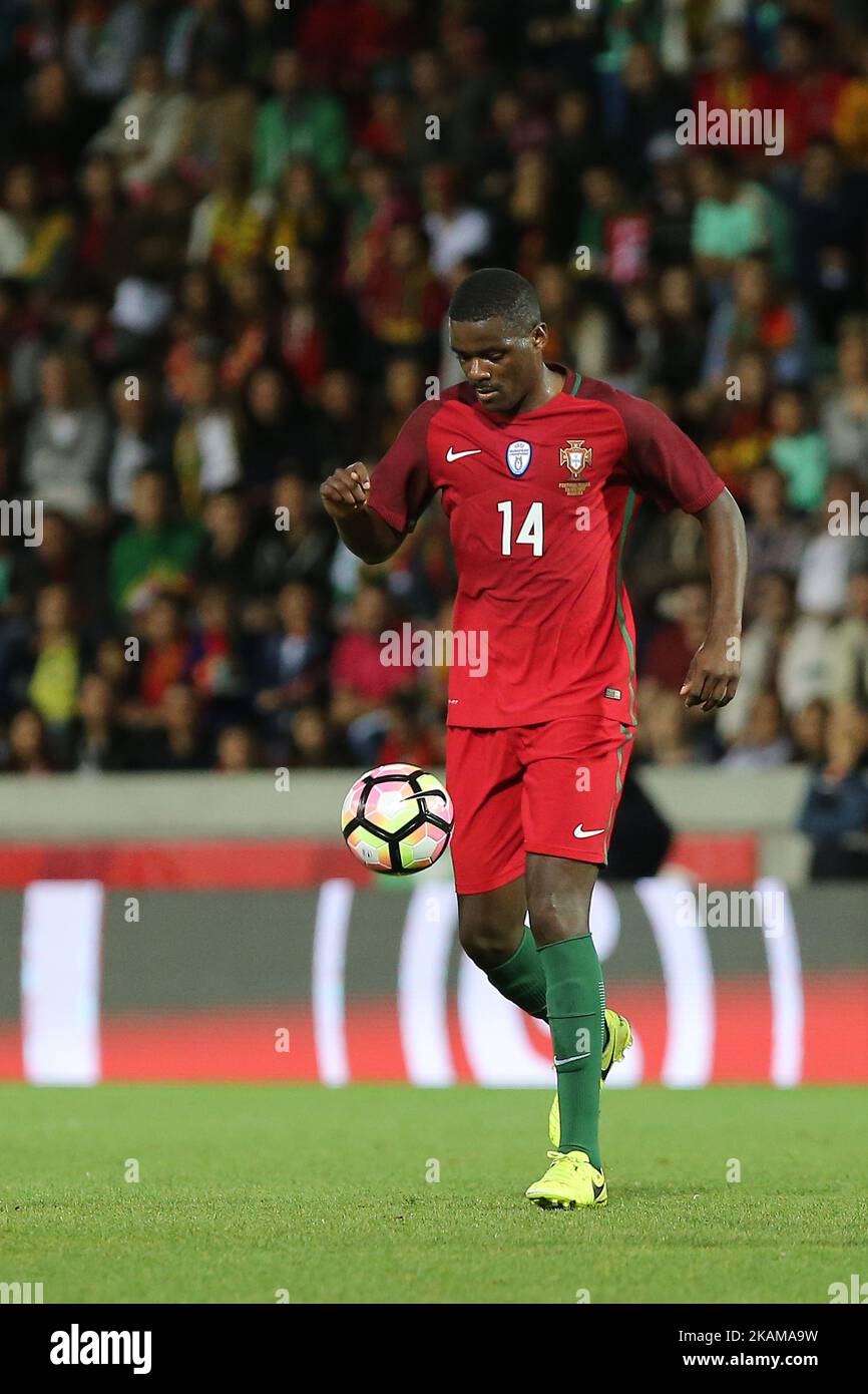 Portugals midfielder William Carvalho during the FIFA 2018 World Cup friendly match between Portugal v Sweden at Estadio dos Barreiros on March 28, 2017 in Funchal, Madeira, Portugal. (Photo by Bruno Barros / DPI / NurPhoto ) *** Please Use Credit from Credit Field *** Stock Photo