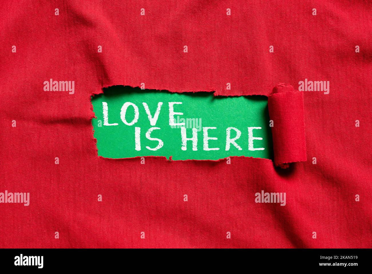 Text showing inspiration Love Is Here. Word for Slow progress Road to