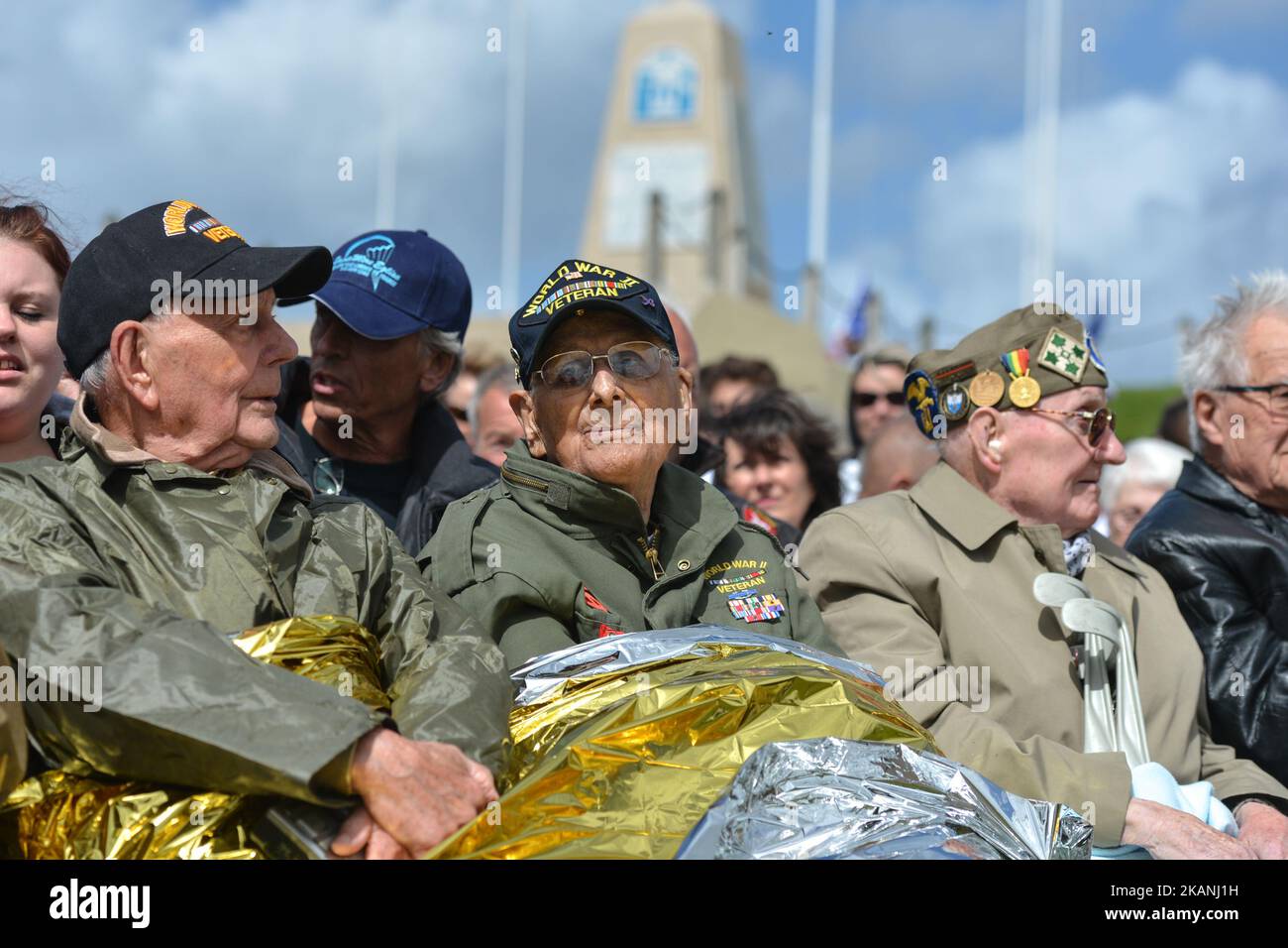 Some of Normandy 1944 Veterans still alive during the International