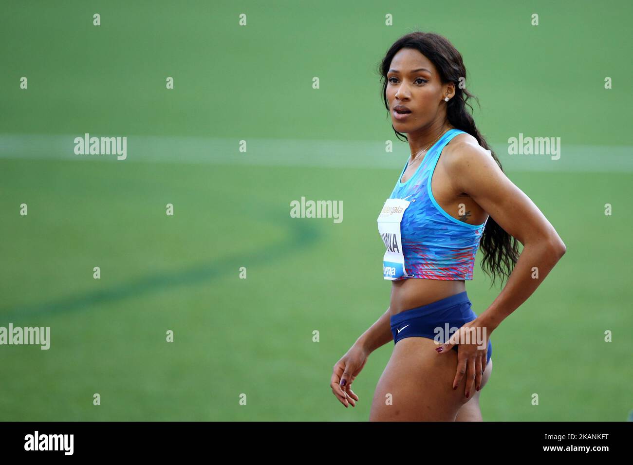 Women triple jump iaaf hi-res stock photography and images - Alamy